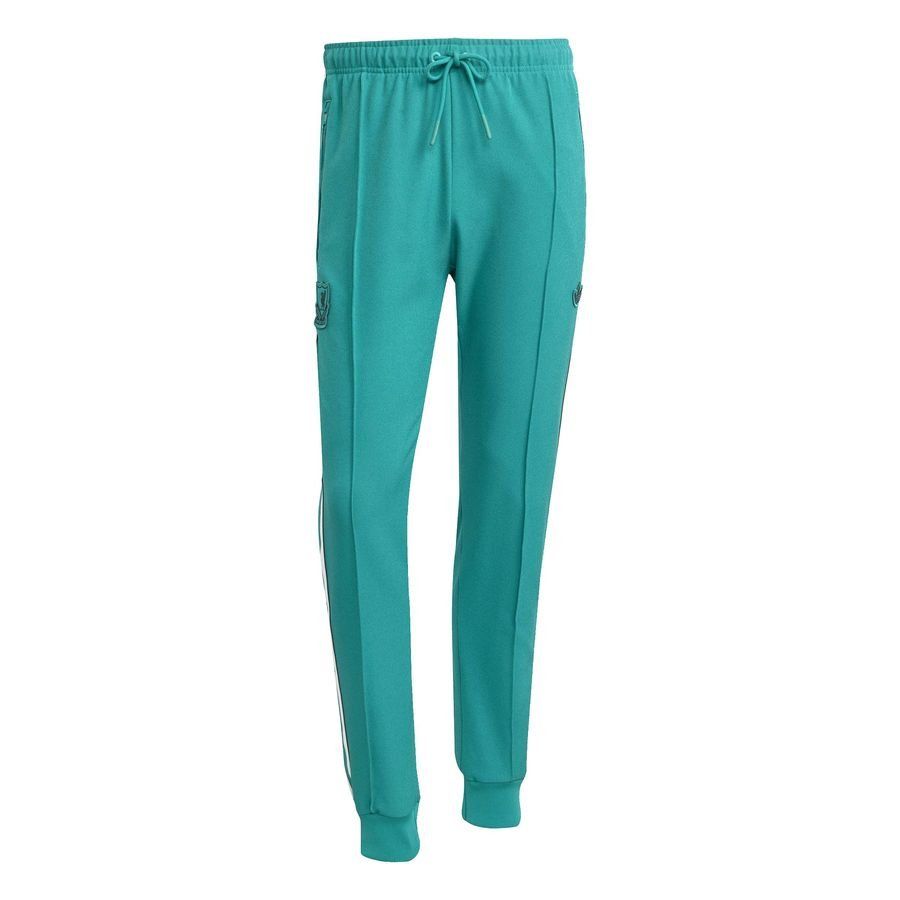 Liverpool Training Trousers Terrace Icons - Sea Green/White - Men's-SoccerKits Hub | Buy Soccer Jerseys Online